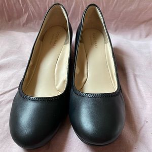 Cole Haan Sylvia Leather Wedge Size 8